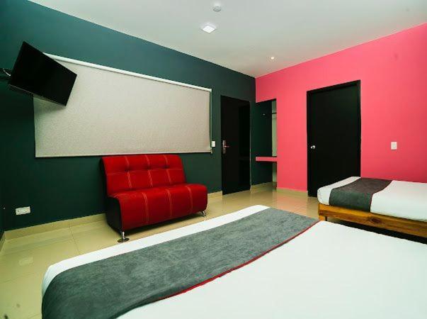 Hotel Adhoc Plaza à Monterrey Extérieur photo